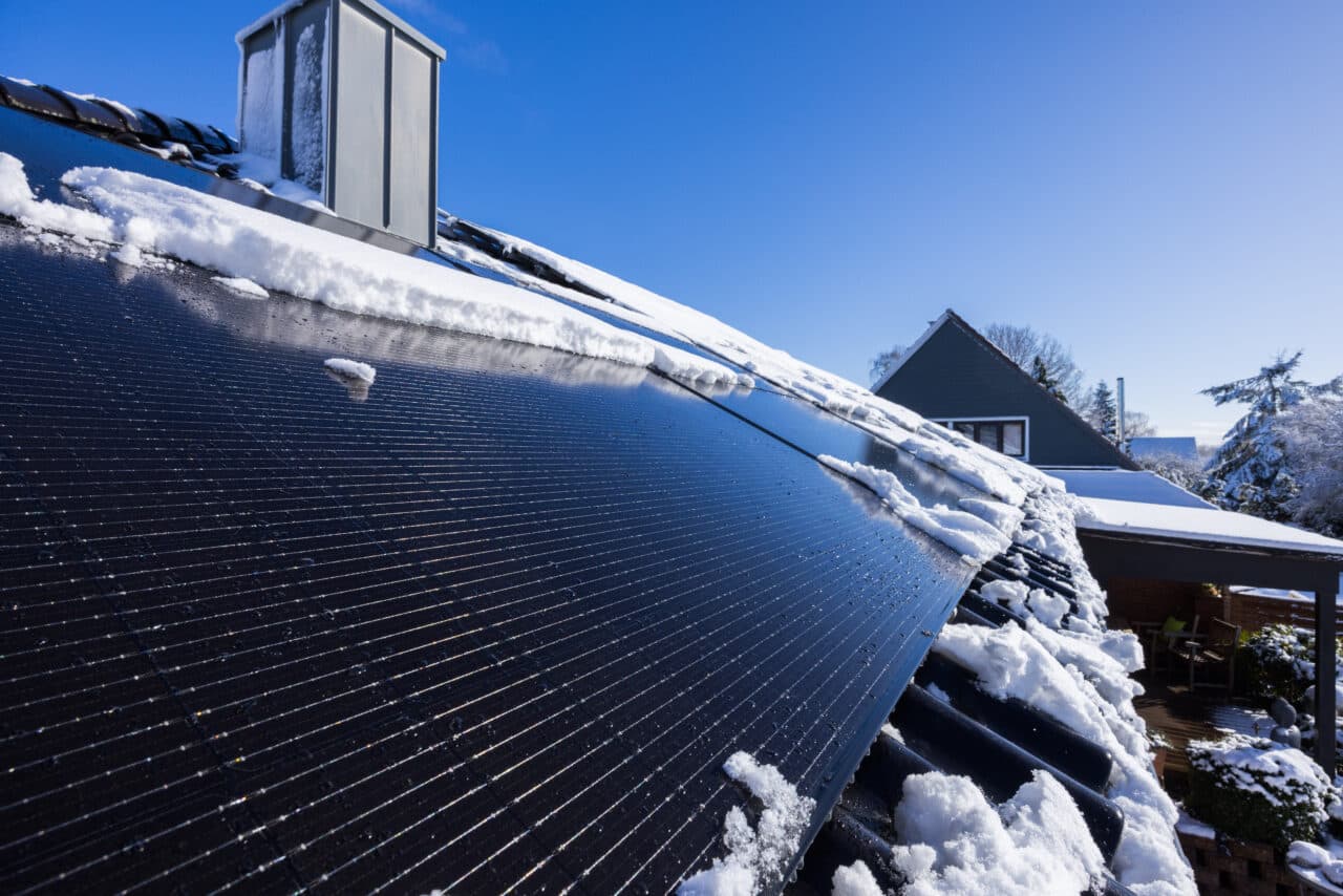 Solceller vinter